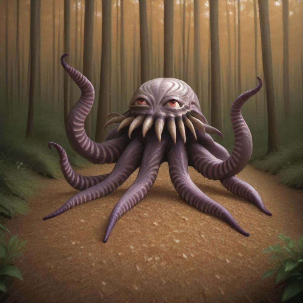 ultros,  monster,  forest on Tensor.Art