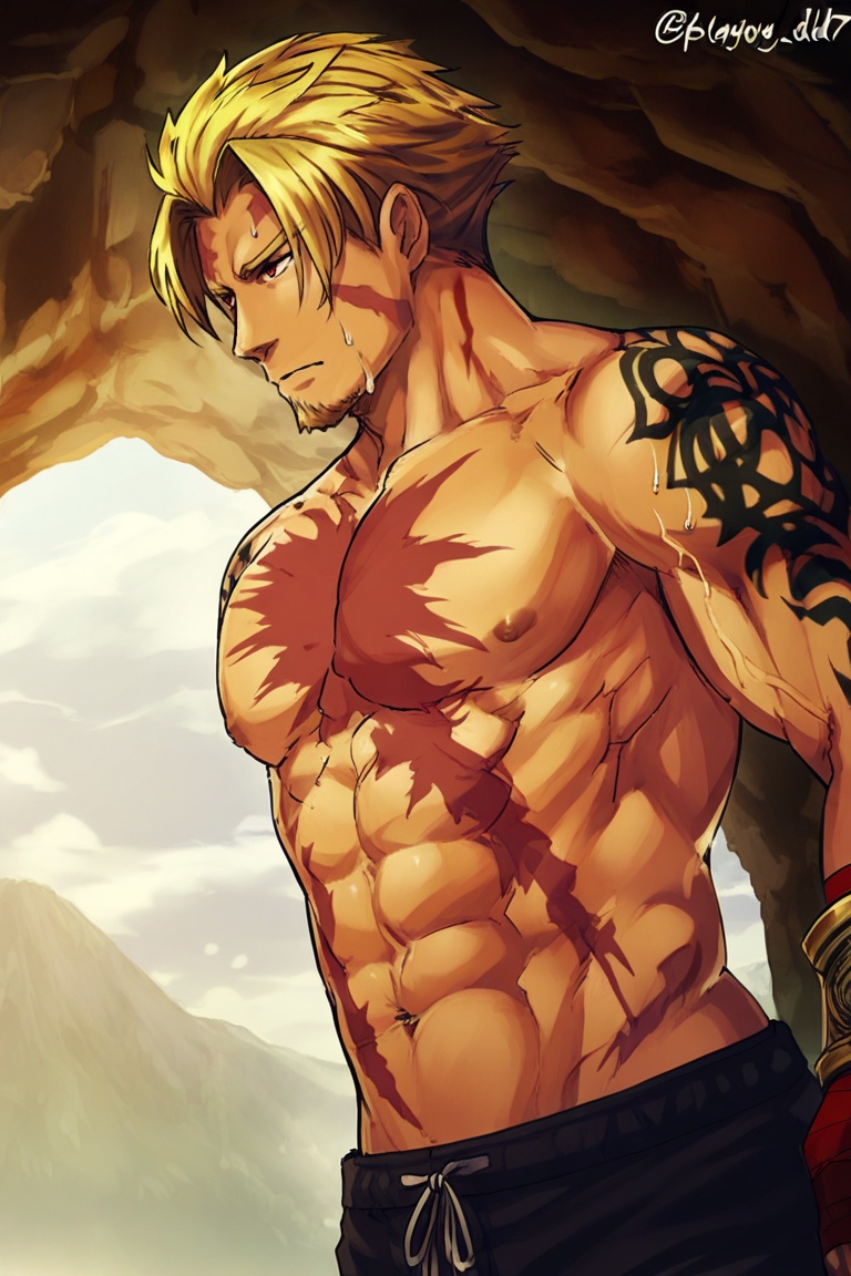 Beowulf,  male,  tall on Tensor.Art