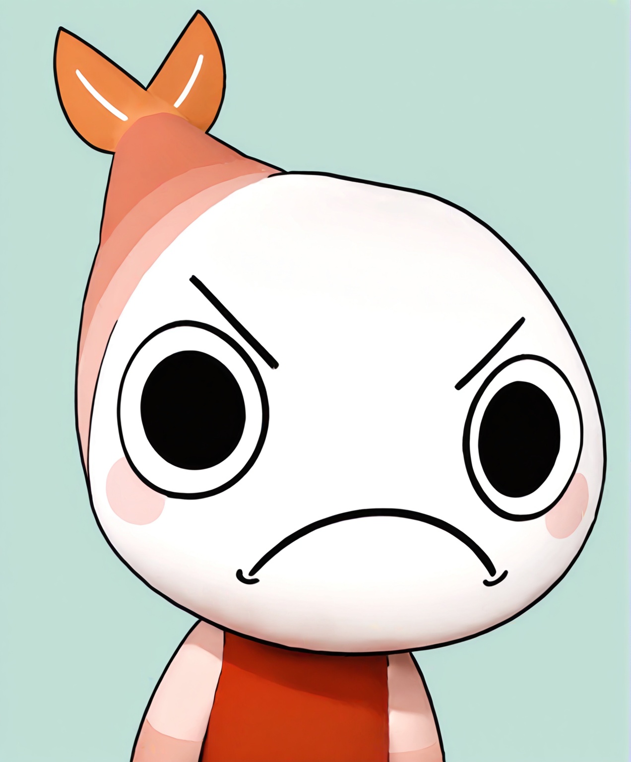 Shrimpo,  1girl,  black eyes on Tensor.Art
