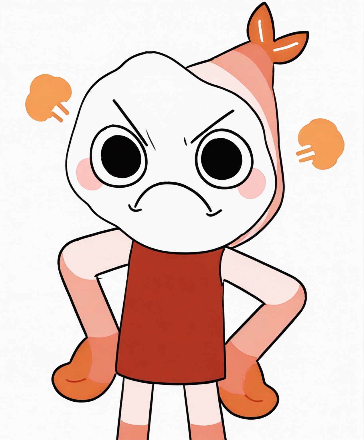 Shrimpo,  1boy,  black eyes on Tensor.Art
