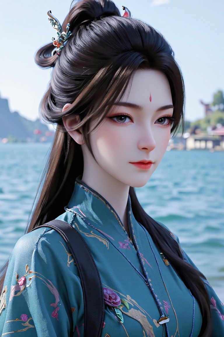 1girl,  solo,  long hair on Tensor.Art
