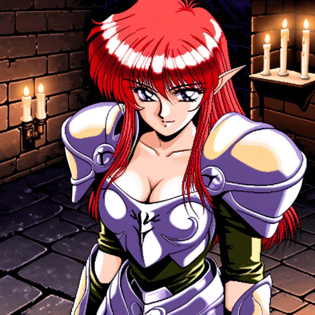 Sharron,  1990s style,  retro anime on Tensor.Art