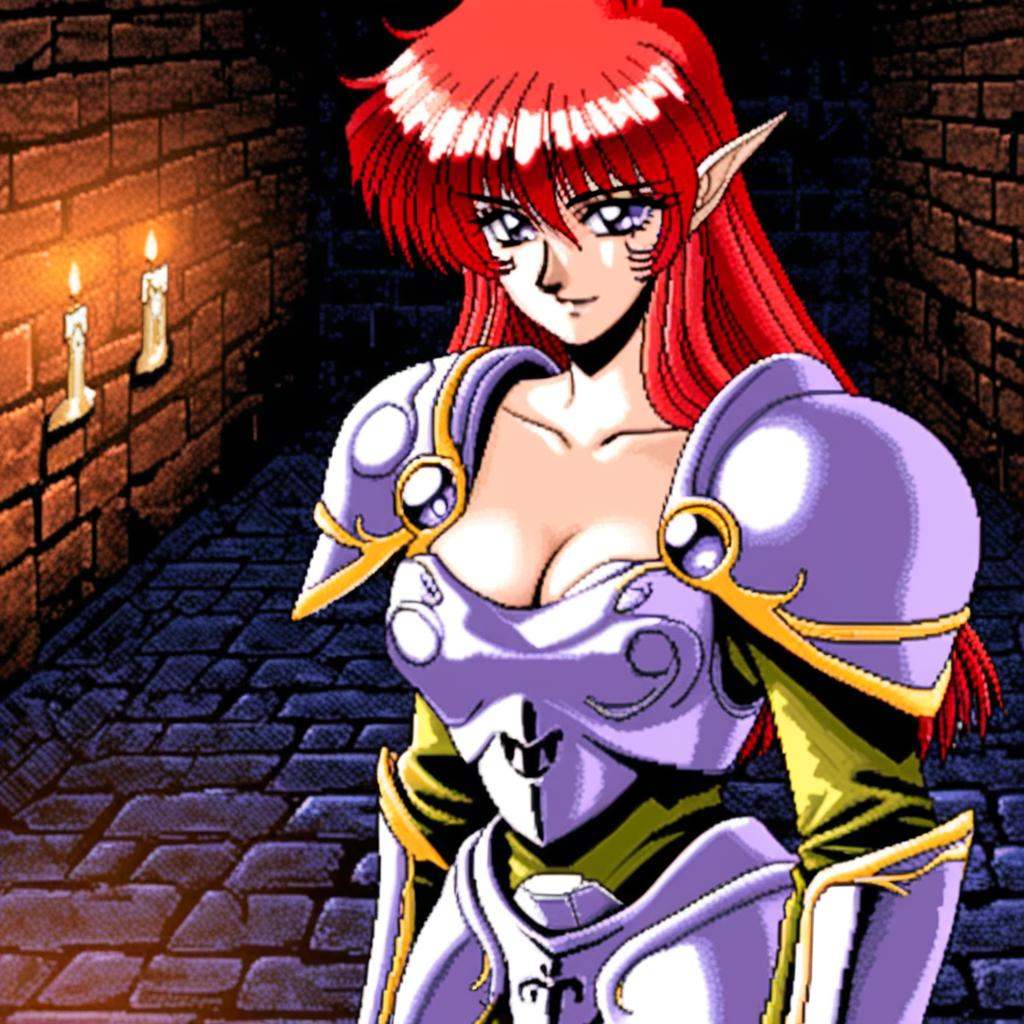 Sharron,  pc98 cg,  1990s style on Tensor.Art