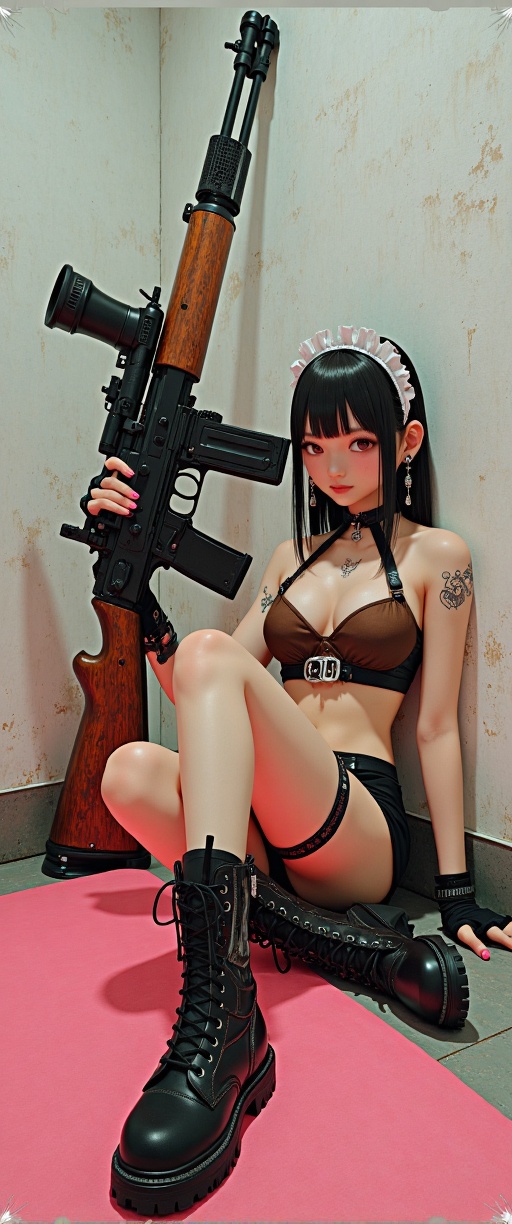 Prompt: (Ultra-detailed digital art masterpiece,  retro 90s aesthetic,  inspired by Yoshiaki Kawajiri on Tensor.Art