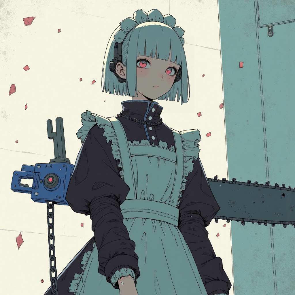 Prompt: (Ultra-detailed digital art masterpiece,  retro 90s aesthetic,  inspired by Yoshiaki Kawajiri on Tensor.Art