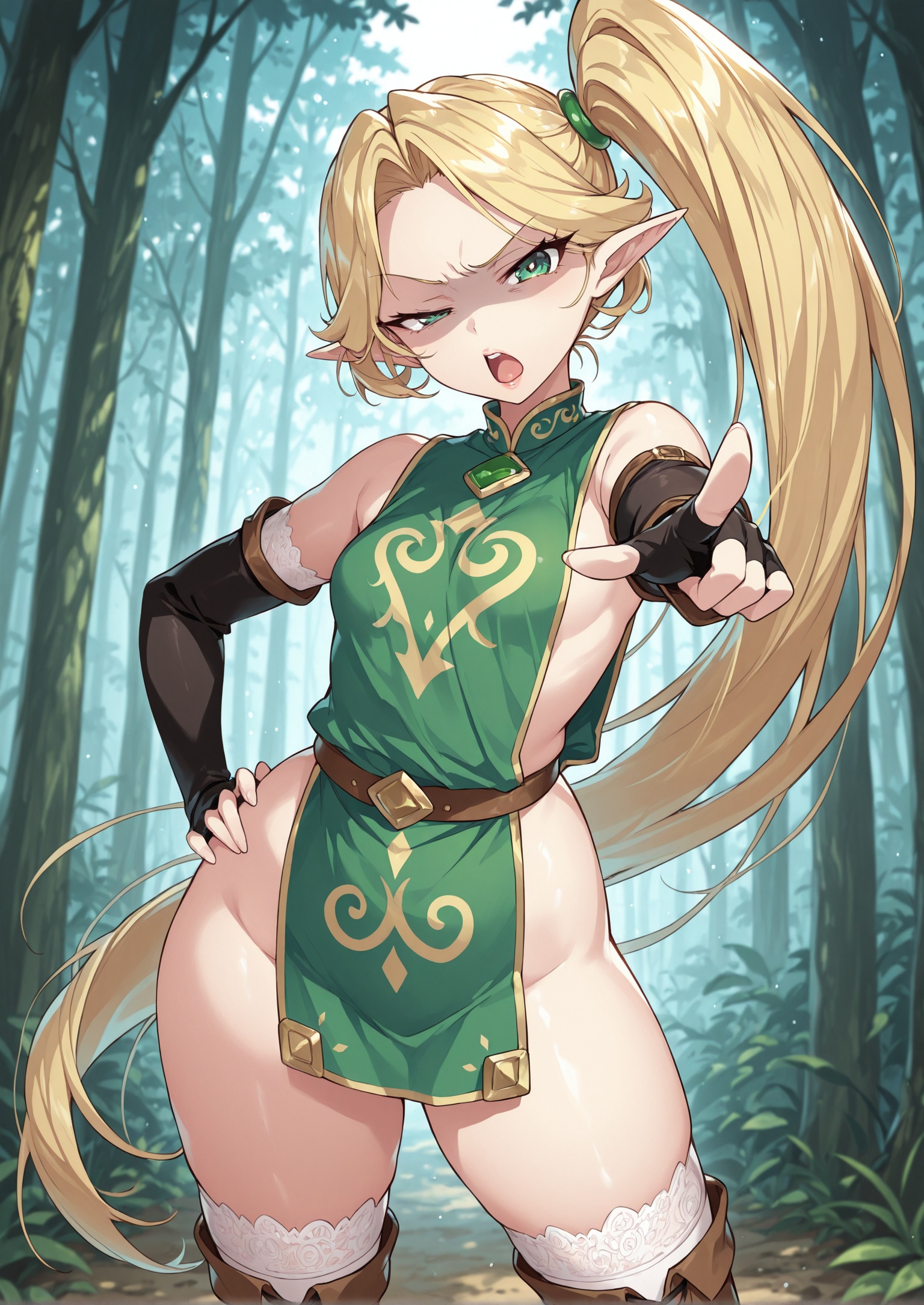 SimplepositiveXLv1,  IllusP0s,  forest background on Tensor.Art