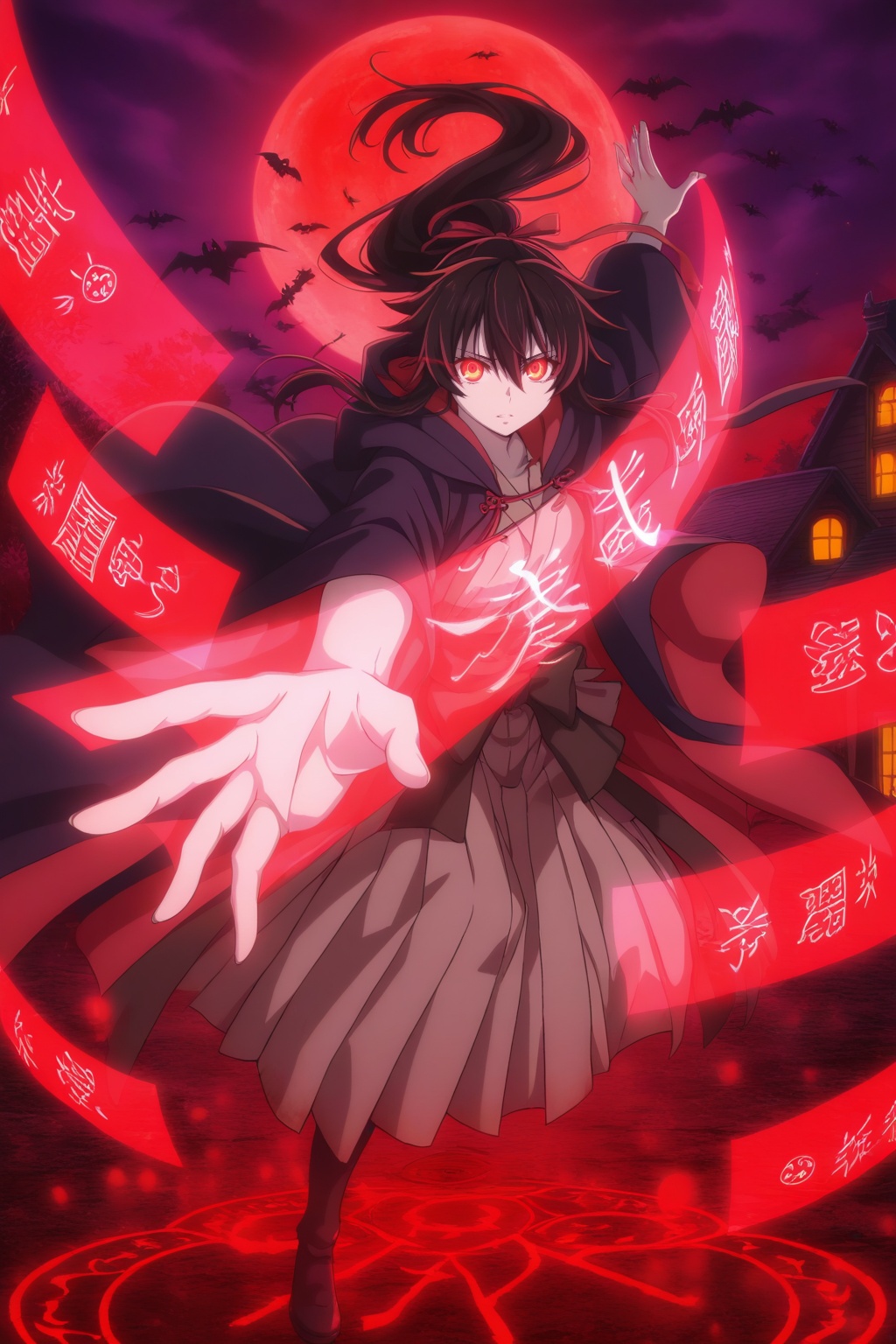 1girl,  solo,  onmyouji_robes on Tensor.Art