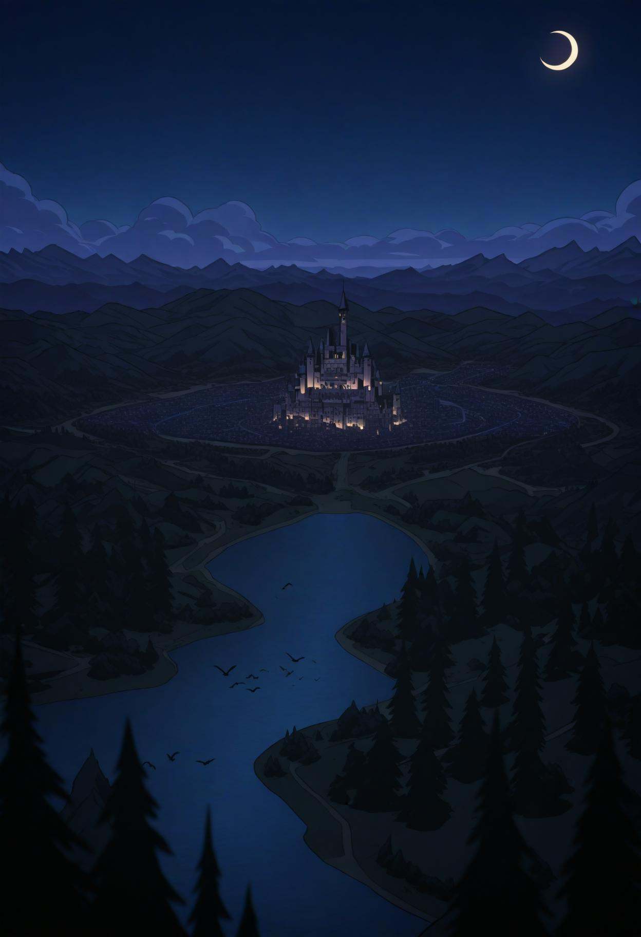 c0mmand0s,  scenery,  night on Tensor.Art