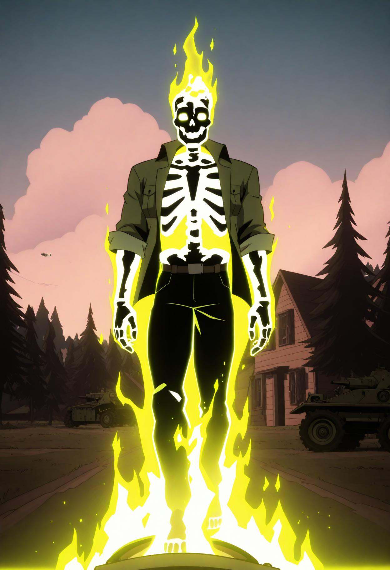 c0mmand0s,  skeleton,  1boy on Tensor.Art