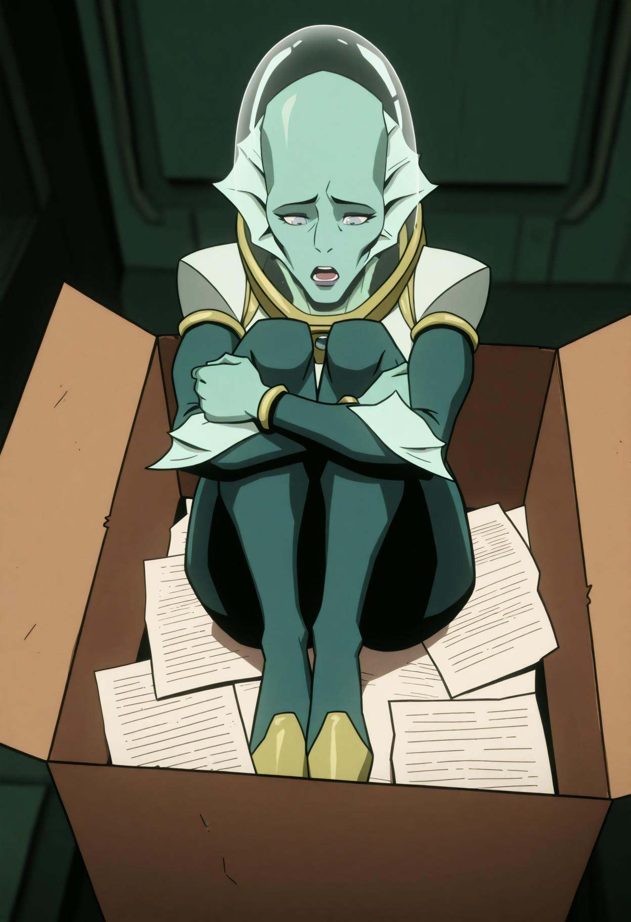 c0mmand0s,  alien,  bald on Tensor.Art