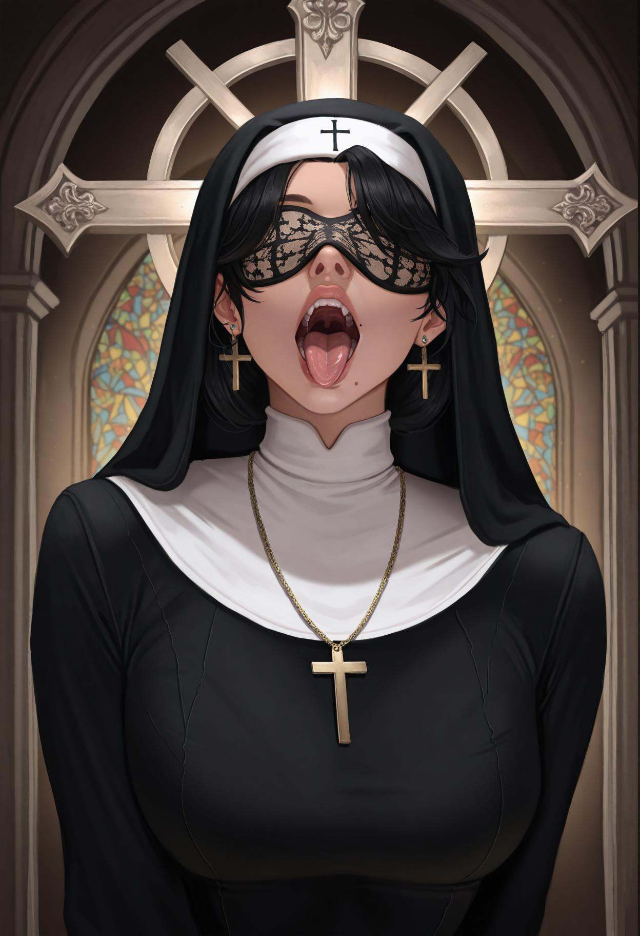 3cl1pt1ca,  tongue,  1girl on Tensor.Art