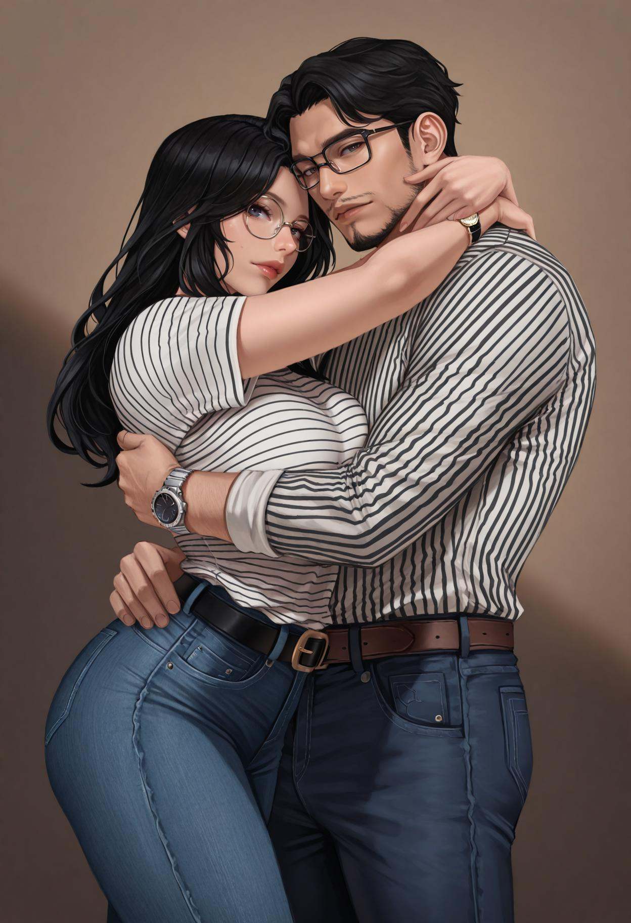 3cl1pt1ca,  1girl,  1boy on Tensor.Art