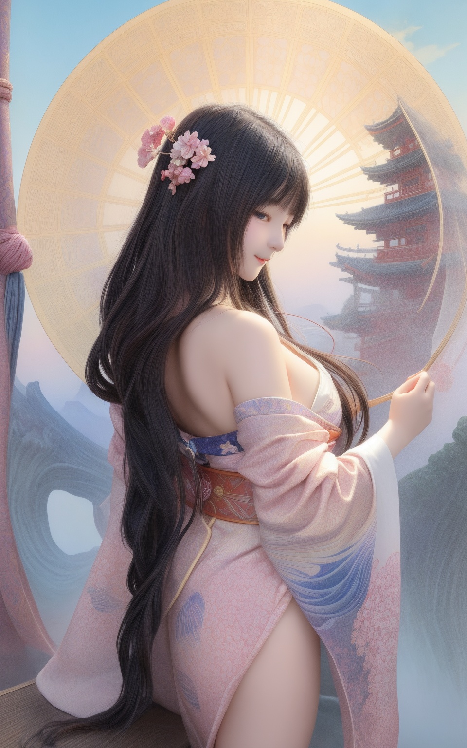 a Japanese girl,  1 girl,  high quality on Tensor.Art