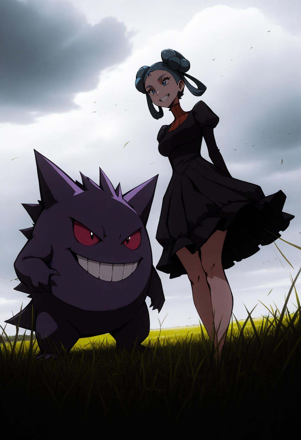 1nfl0u,  1girl,  gengar on Tensor.Art