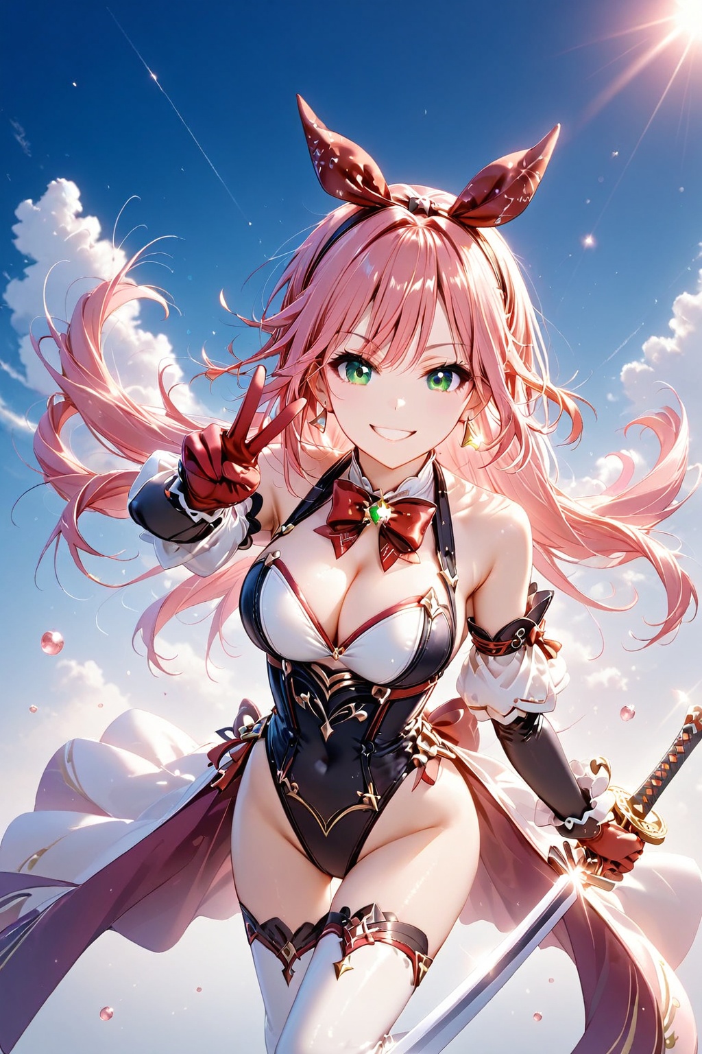 1girl,  solo,  long hair on Tensor.Art