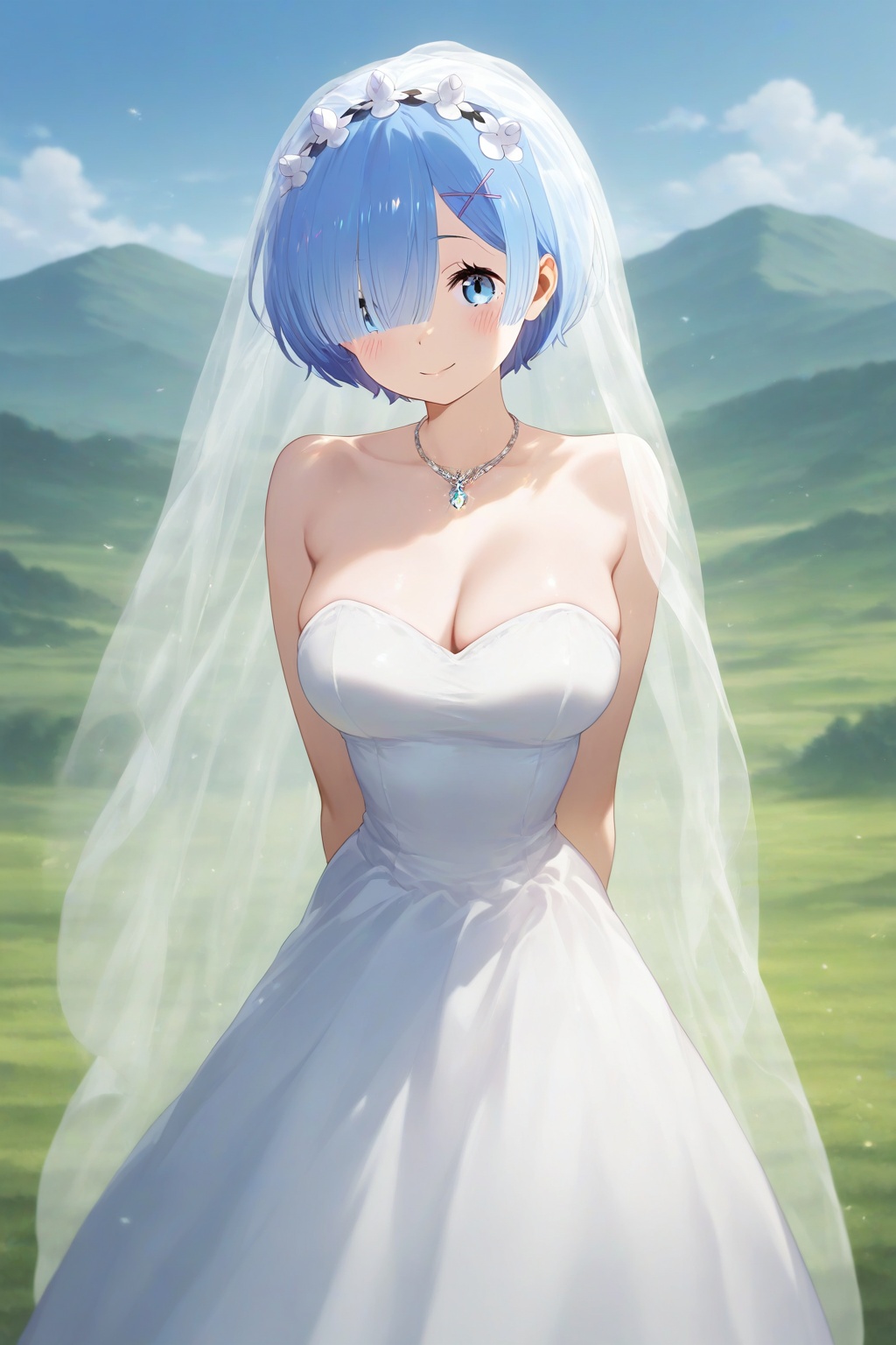 rem \(re:zero\),  re:zero kara hajimeru isekai seikatsu,  1girl on Tensor.Art