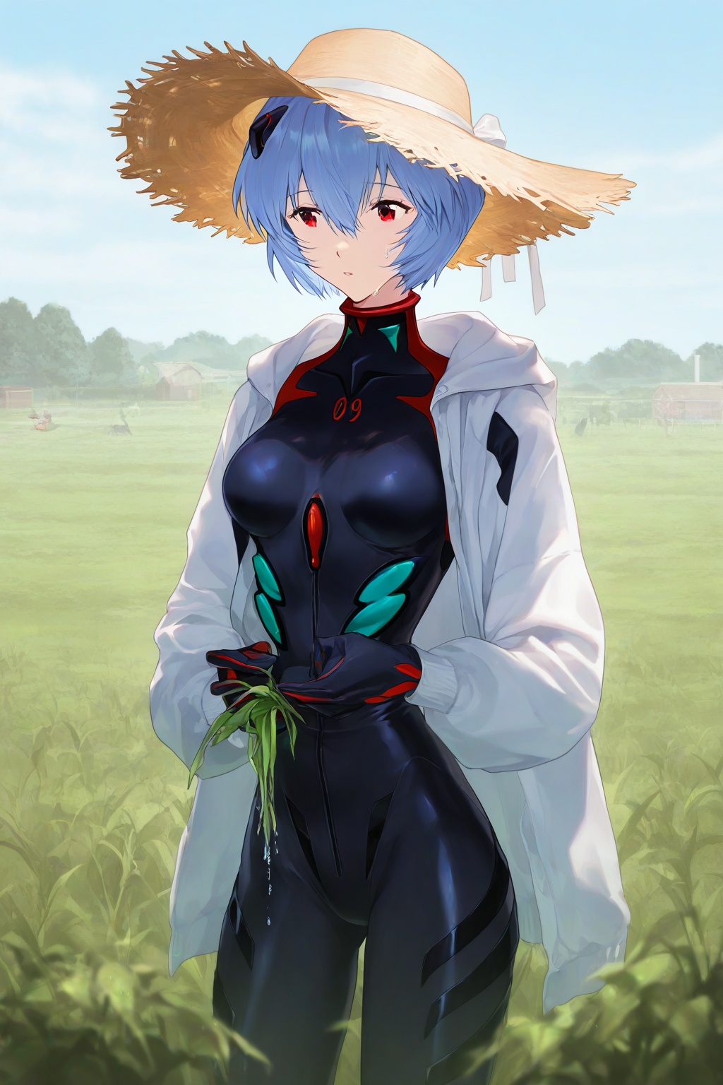 ayanami rei,  neon genesis evangelion,  1girl on Tensor.Art