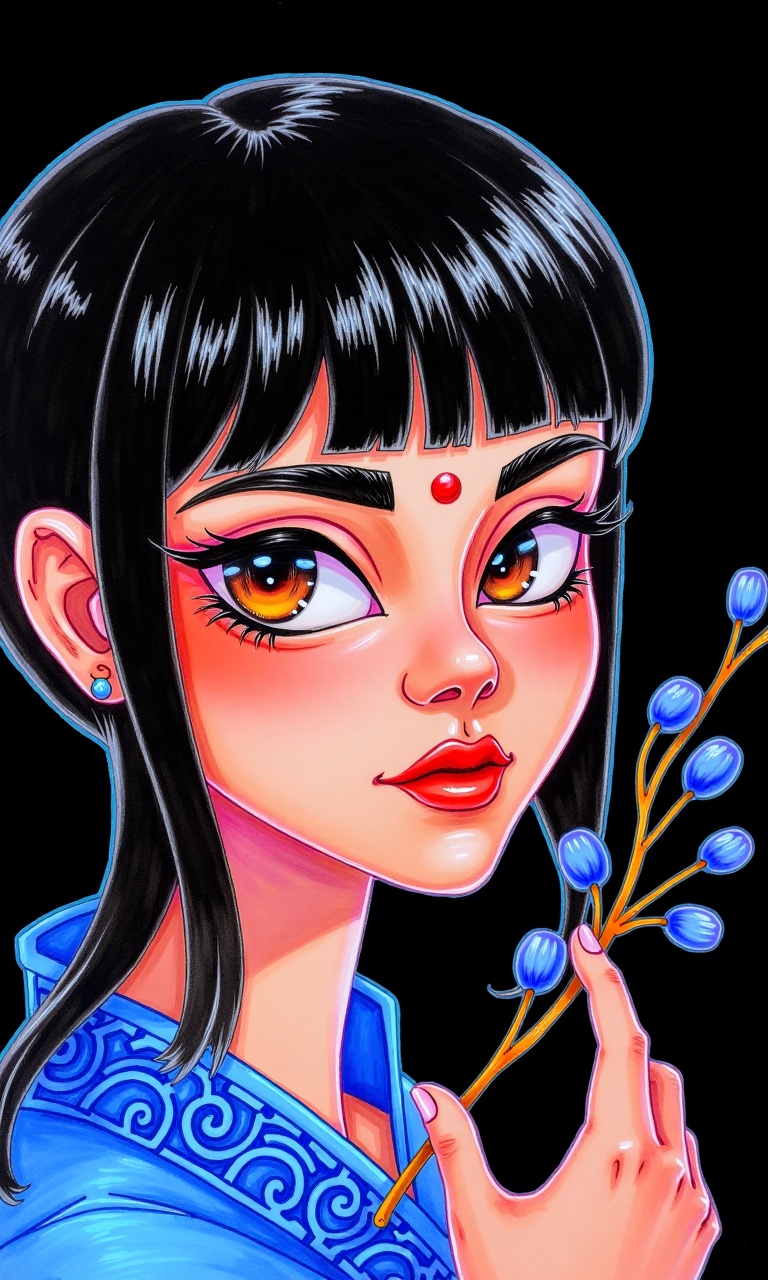 1girl,  solo,  looking at viewer on Tensor.Art