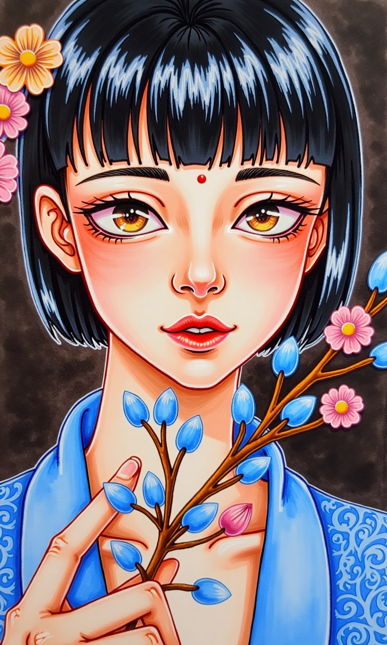 1girl,  solo,  looking at viewer on Tensor.Art