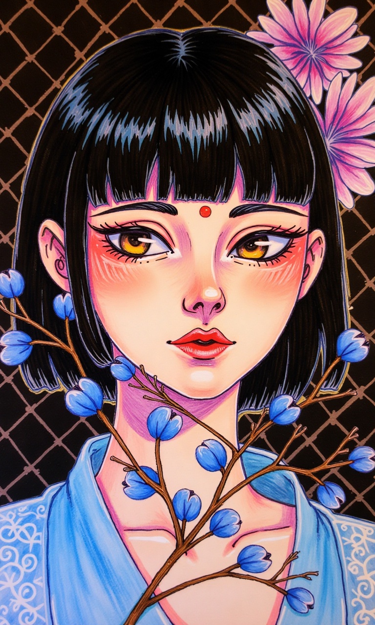 1girl,  solo,  looking at viewer on Tensor.Art