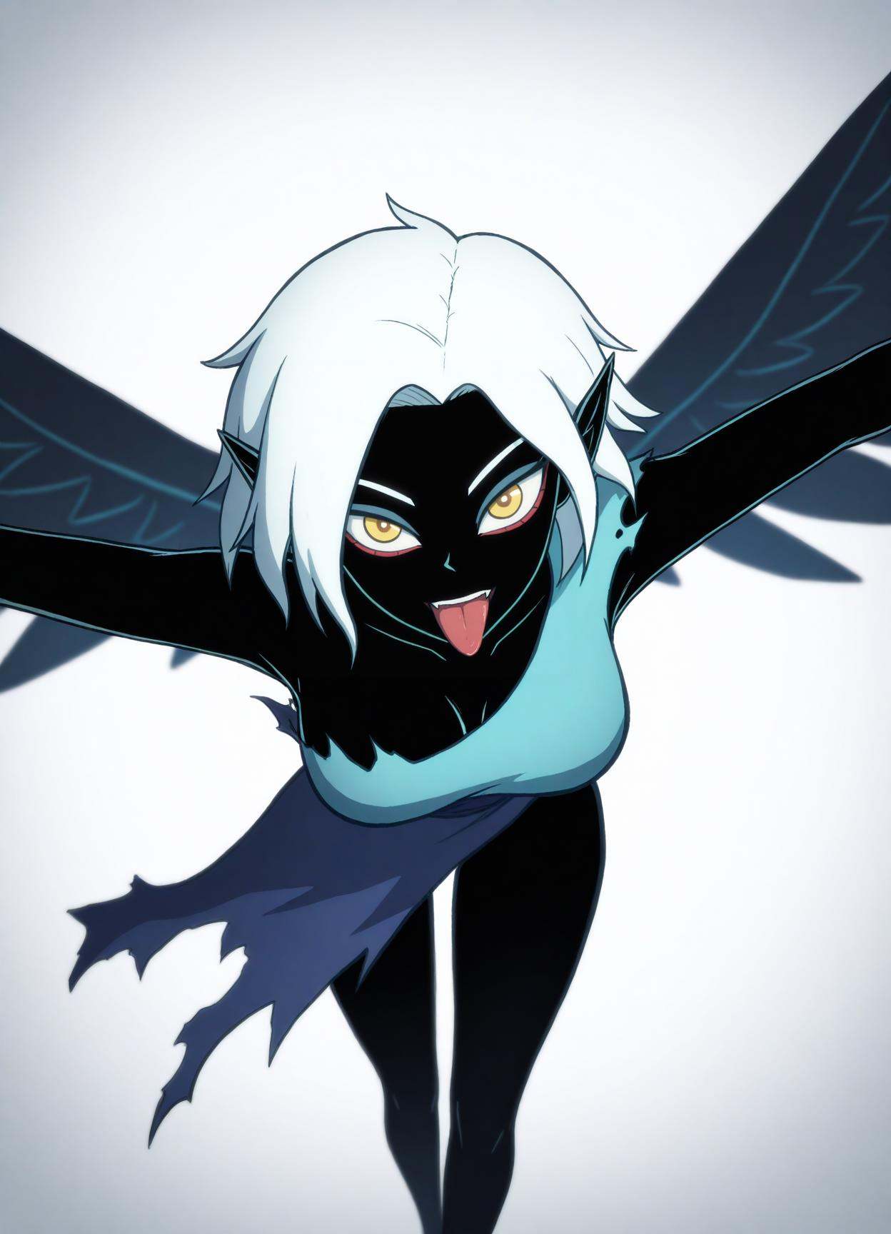 s3v3n,  wings,  1girl on Tensor.Art