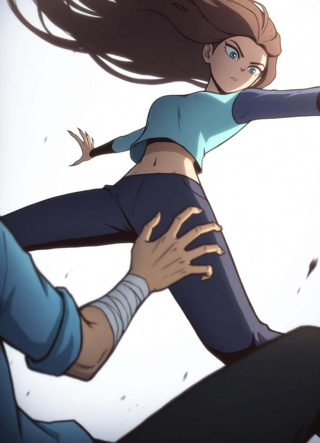s3v3n,  1girl,  long hair on Tensor.Art