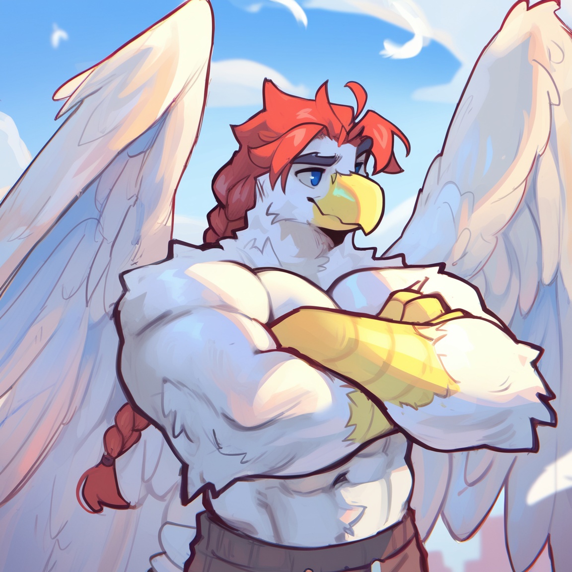 overcyan,  accipitriform,  avian on Tensor.Art
