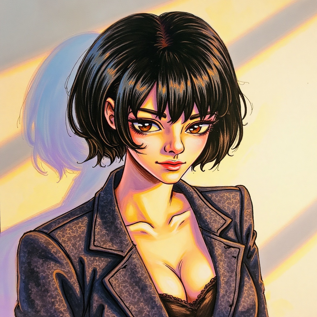 1girl,  solo,  breasts on Tensor.Art