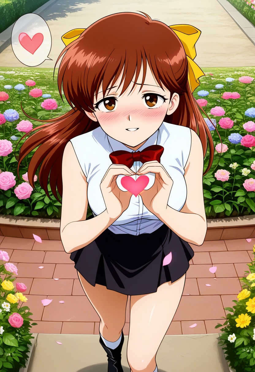 Manami,  Brown Hair,  Long Hair on Tensor.Art