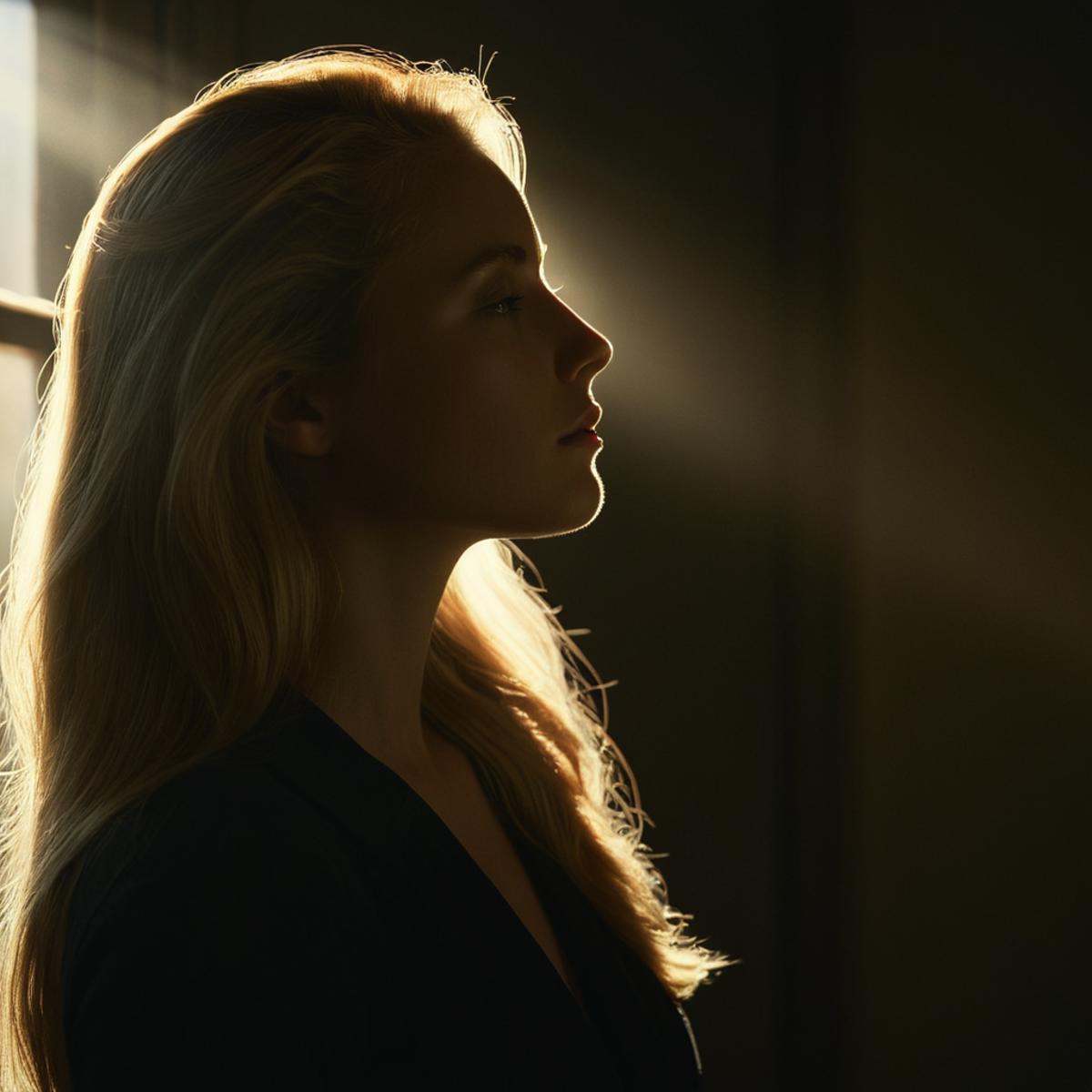 cinematic film still of dim light,  low light,  dramatic light on Tensor.Art