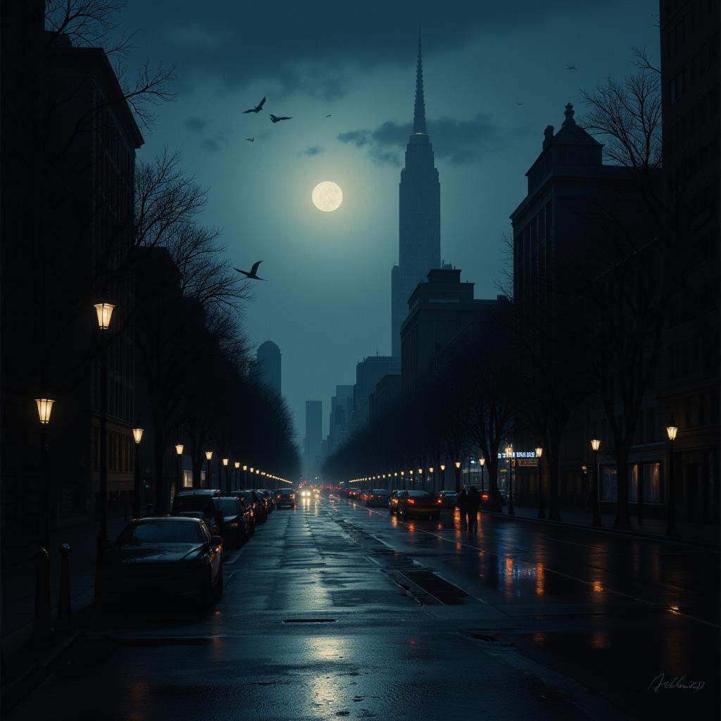 Dark Fantasy Art of dim light Contrast,  Cinematic,  Low key on Tensor.Art