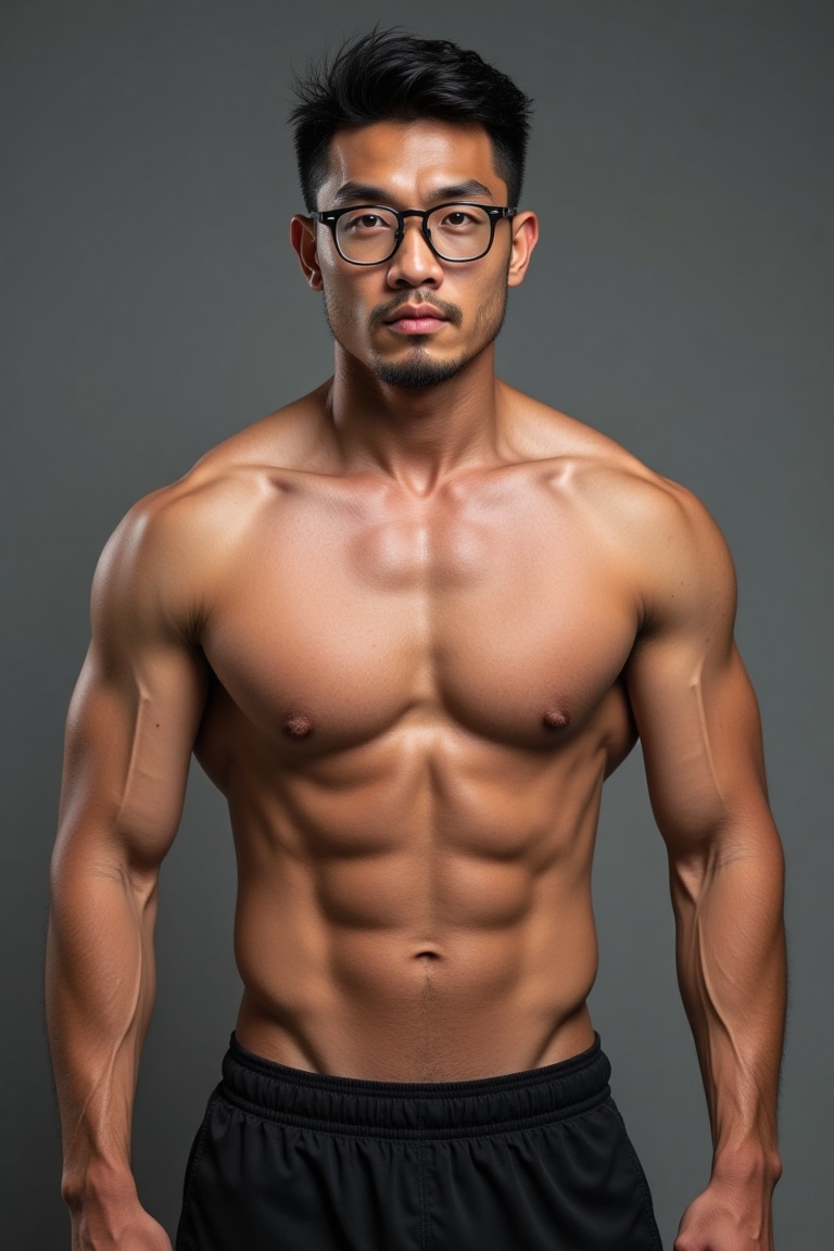 Asian man,  handsome ,  glasses on Tensor.Art