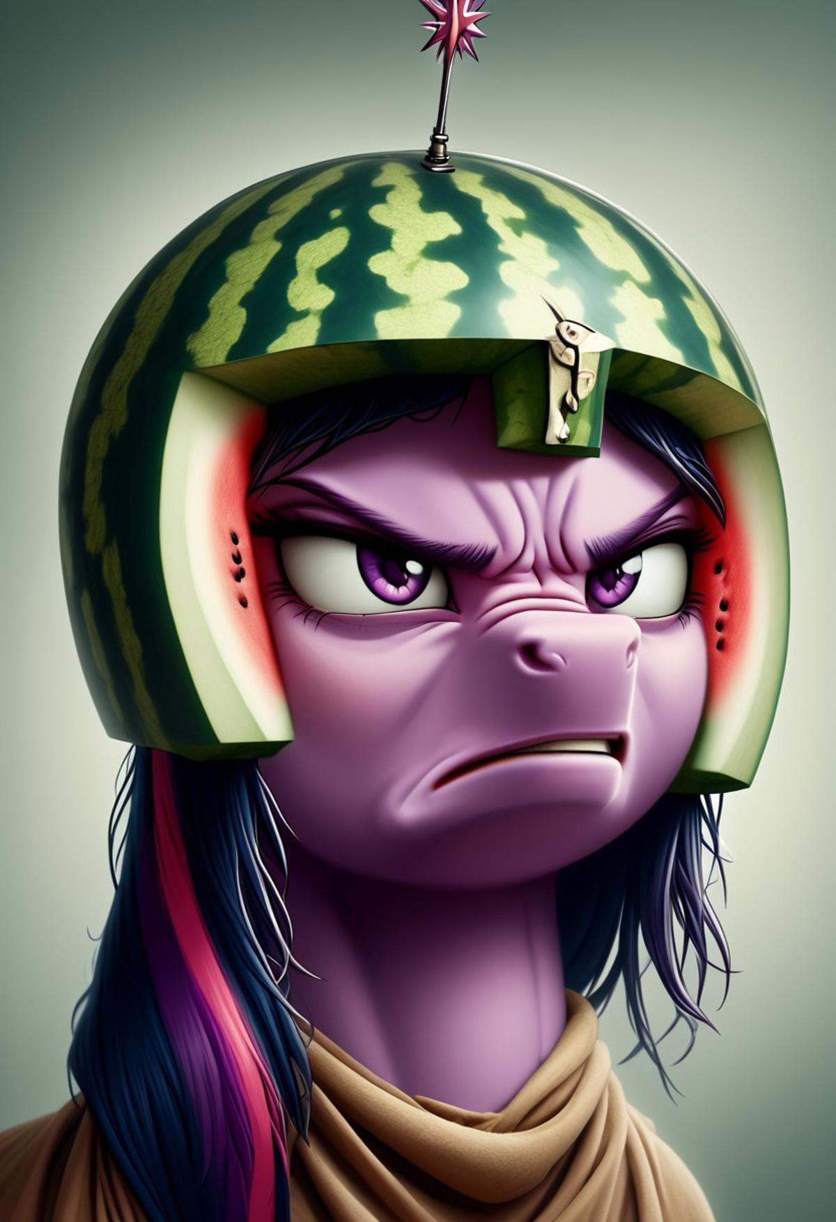 melonhelm,  1girl,  Twilight sparkle on Tensor.Art