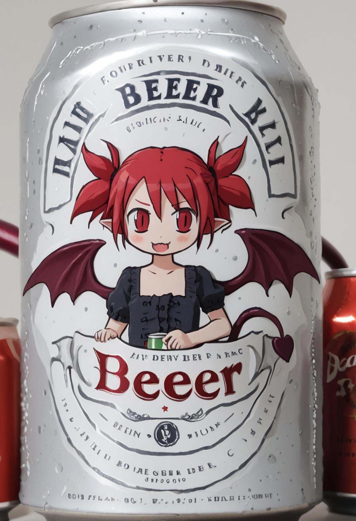 beerlabel,  dark beer can,  (disetna on Tensor.Art