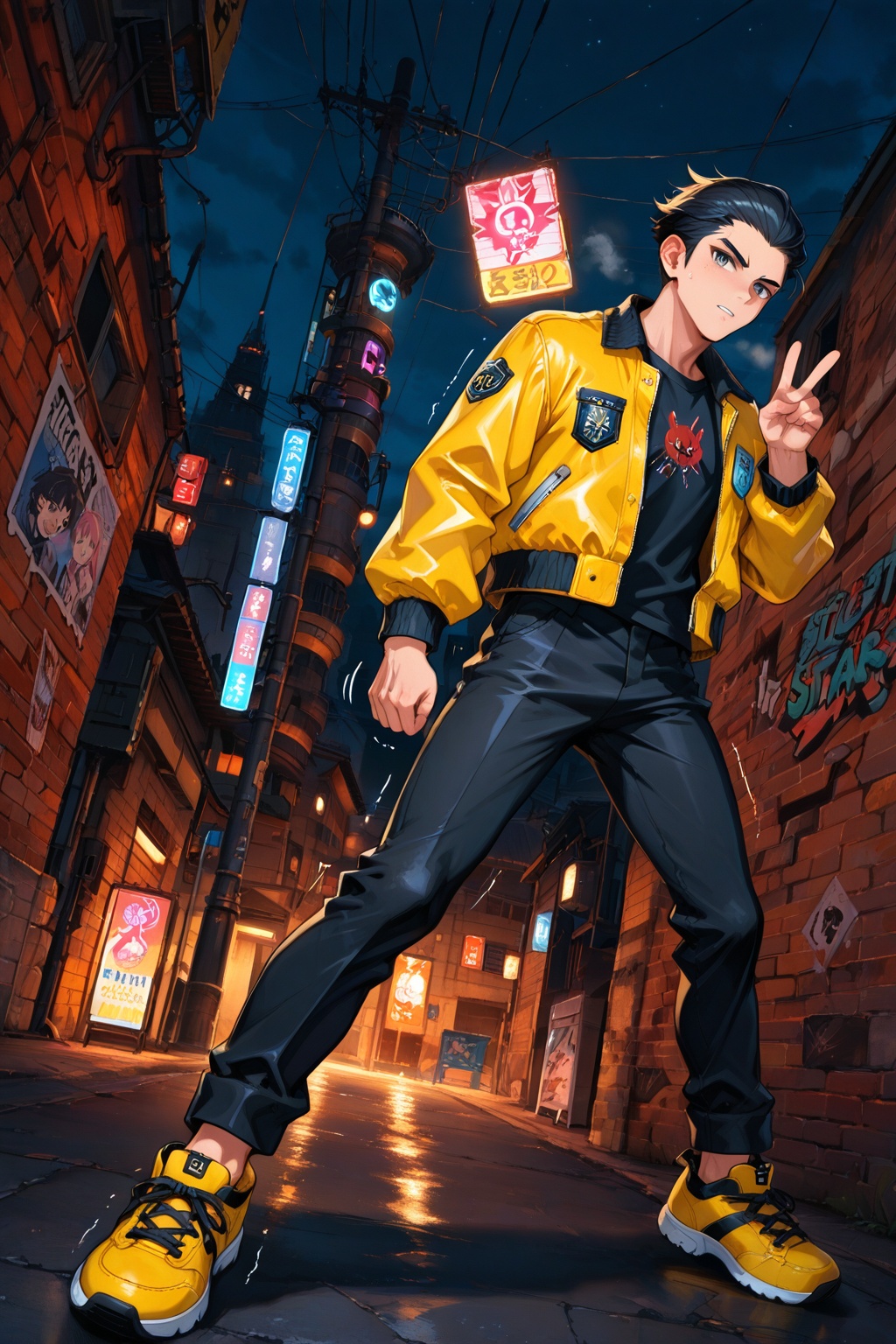 ( male,  solo,  BASTION MISAWA on Tensor.Art