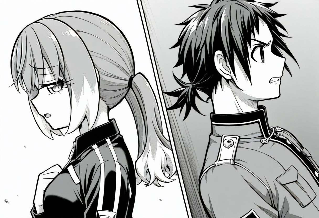 masterpiece,  best quality,  hiiragi nana and nakajima nanao on Tensor.Art