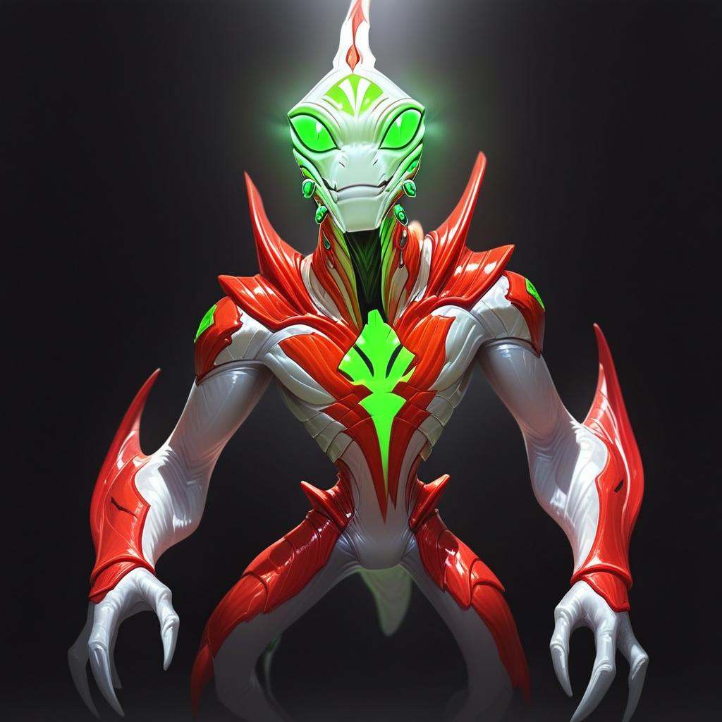 Way Big,  solo,  green eyes on Tensor.Art