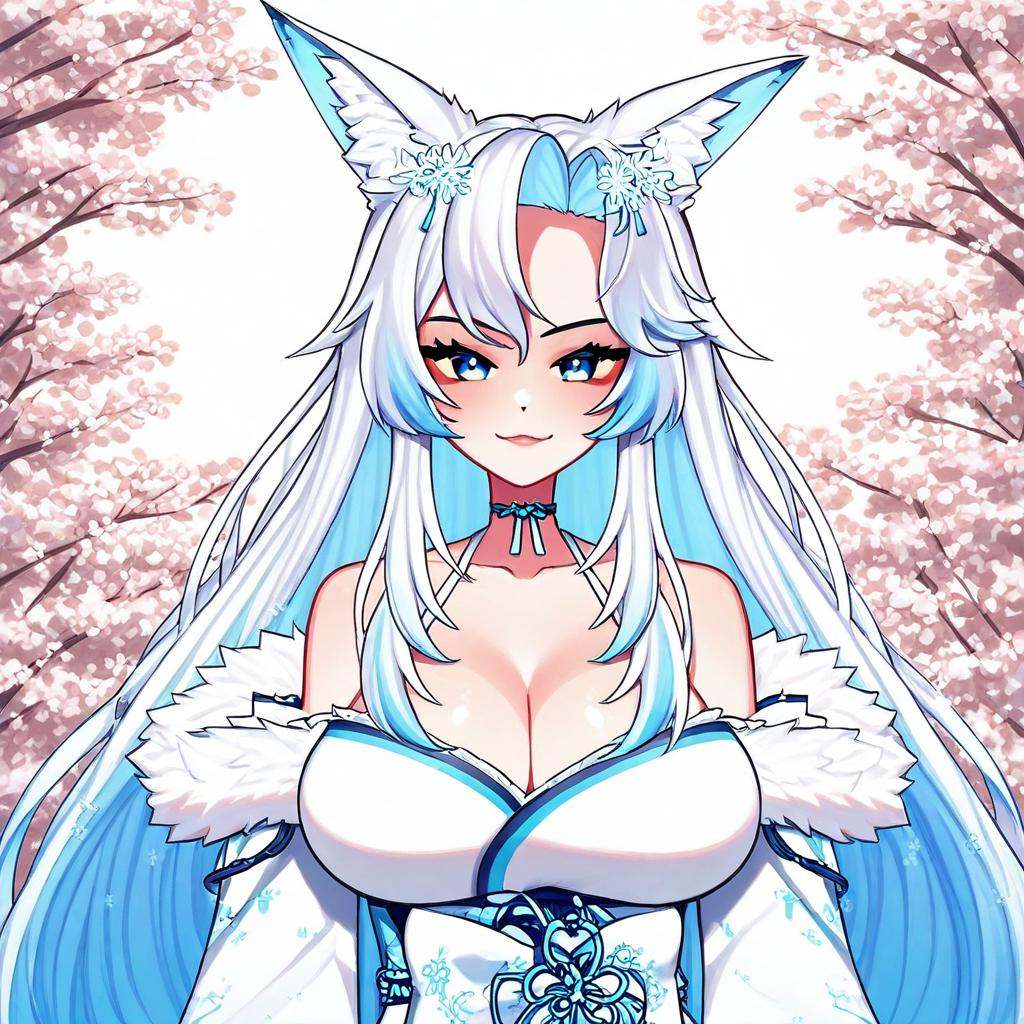 smugalana,  1girl,  breasts on Tensor.Art