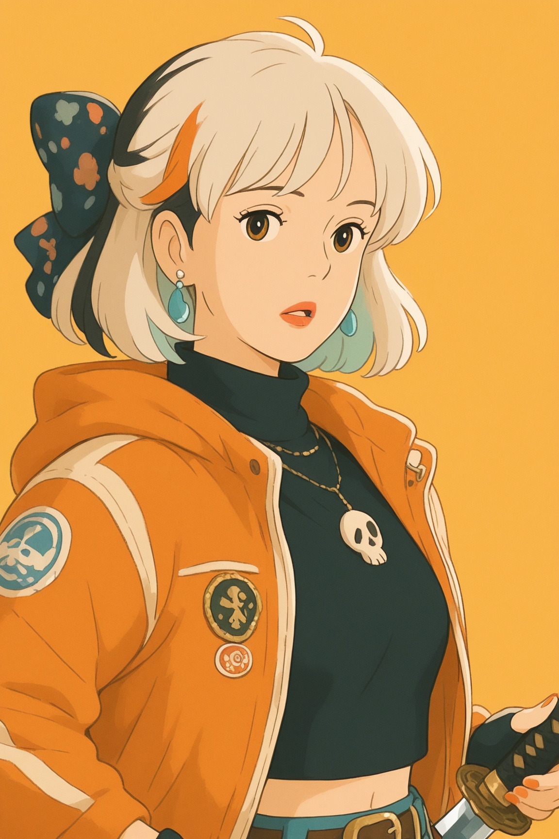 Ghibli style,  Studio Ghibli style,  1girl on Tensor.Art