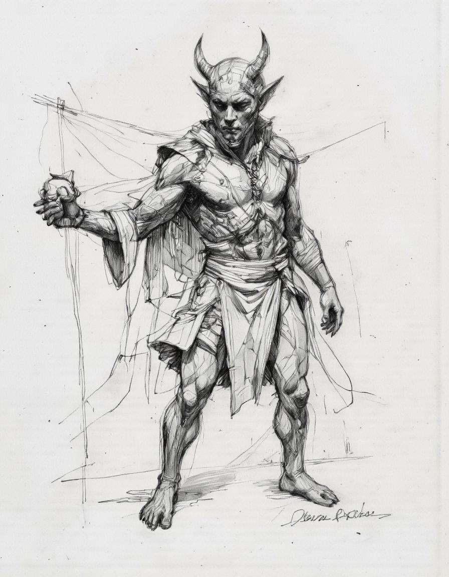 A high detailed pencil Charcoal drawing of a charcoal drawing strange creature by Pam Hawkes,  drawing art style,  express...