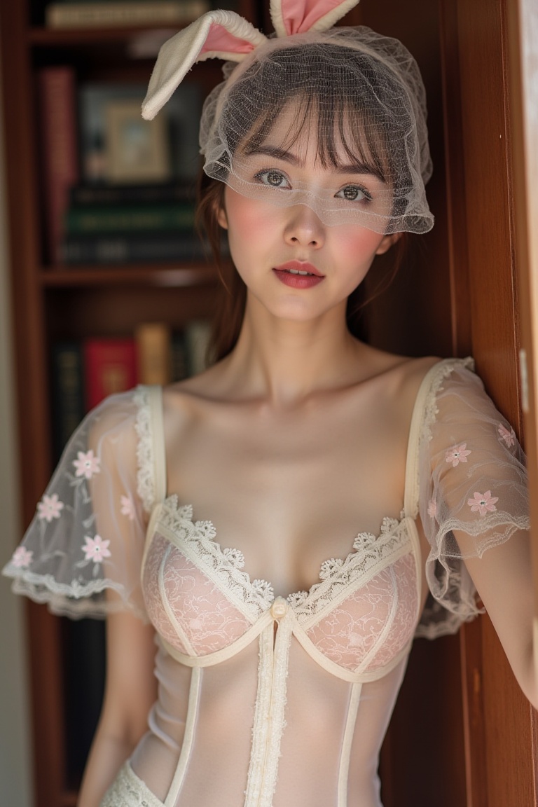 Young woman,  light-skinned,  mid-20s on Tensor.Art