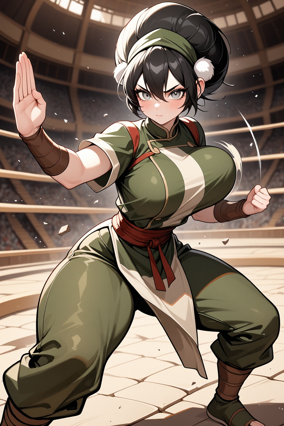 1girl,  toph beifong,  avatar on Tensor.Art
