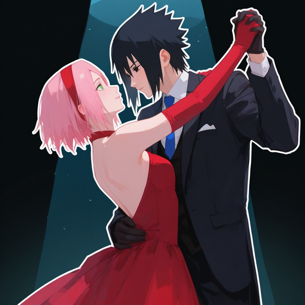 1boy,  Sasuke Uchiha,  black hair on Tensor.Art