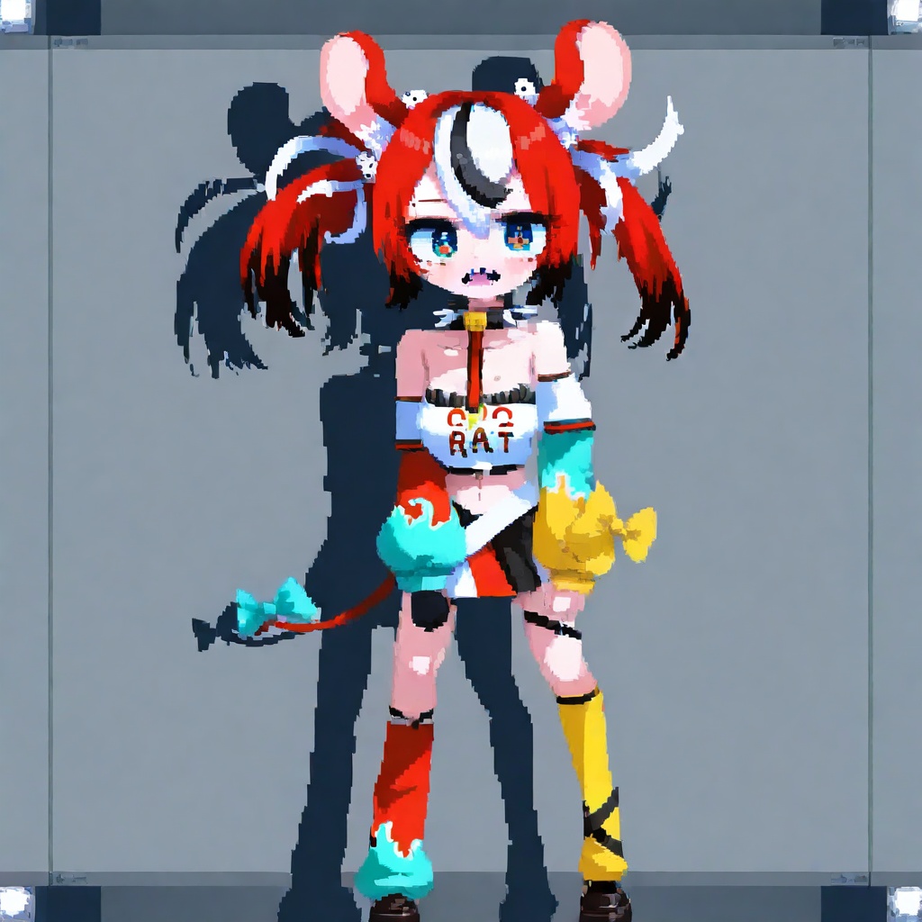 shadow,  hakos baelz,  1girl on Tensor.Art