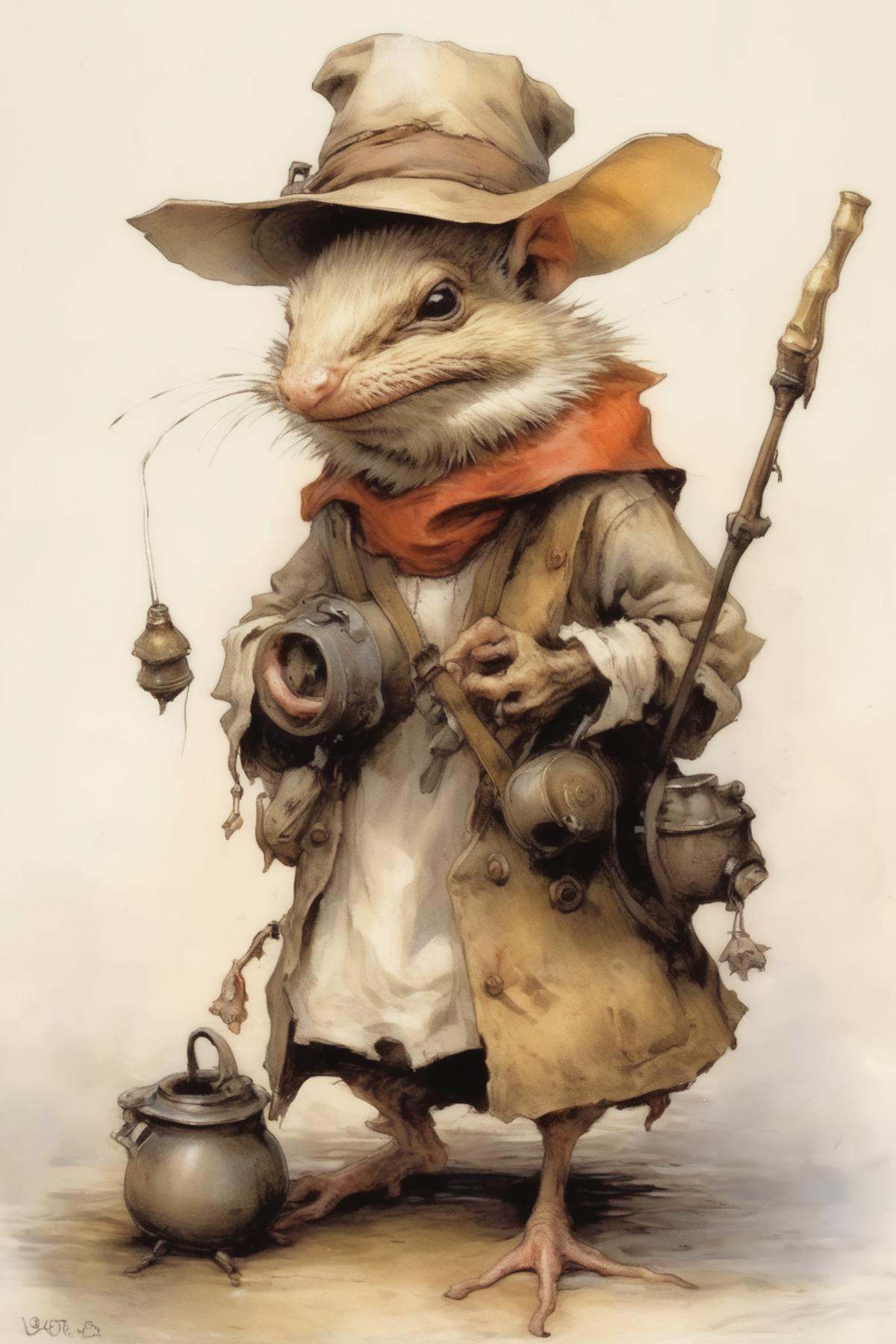 Jean-Baptiste Monge Style - artwork in the style of Jean-Baptiste Monge on Tensor.Art