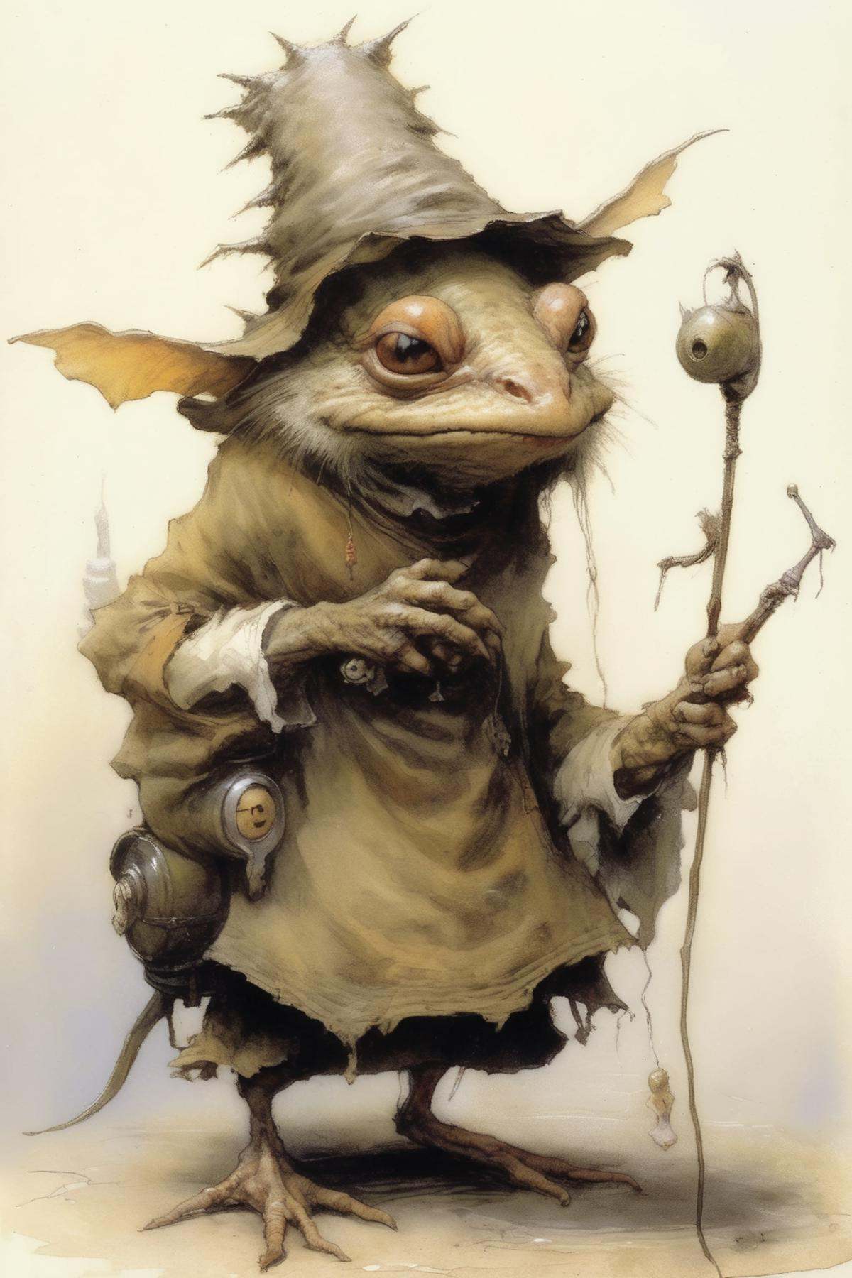Jean-Baptiste Monge Style - a creature by Jean-Baptiste Monge on Tensor.Art