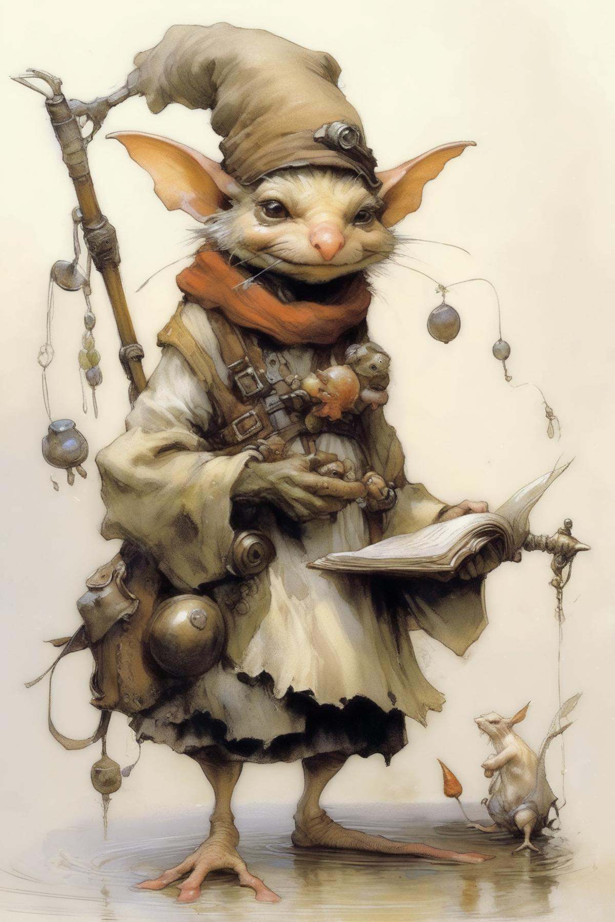 Jean-Baptiste Monge Style - Fantasy,  Fairy Tales,  Character Design by Jean-Baptiste Monge on Tensor.Art