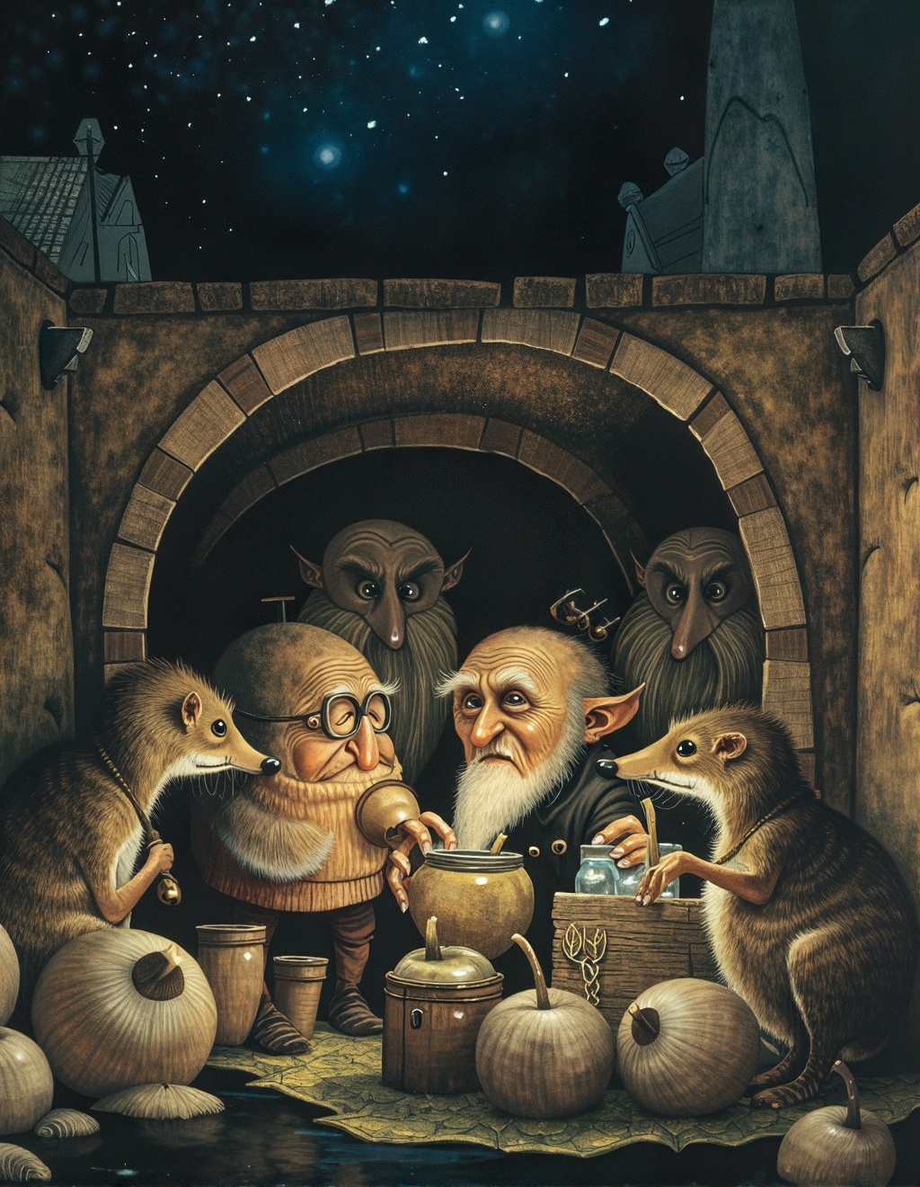 Jean-Baptiste Monge Style,  Pastel watercolor,  with Vivid elements on Tensor.Art