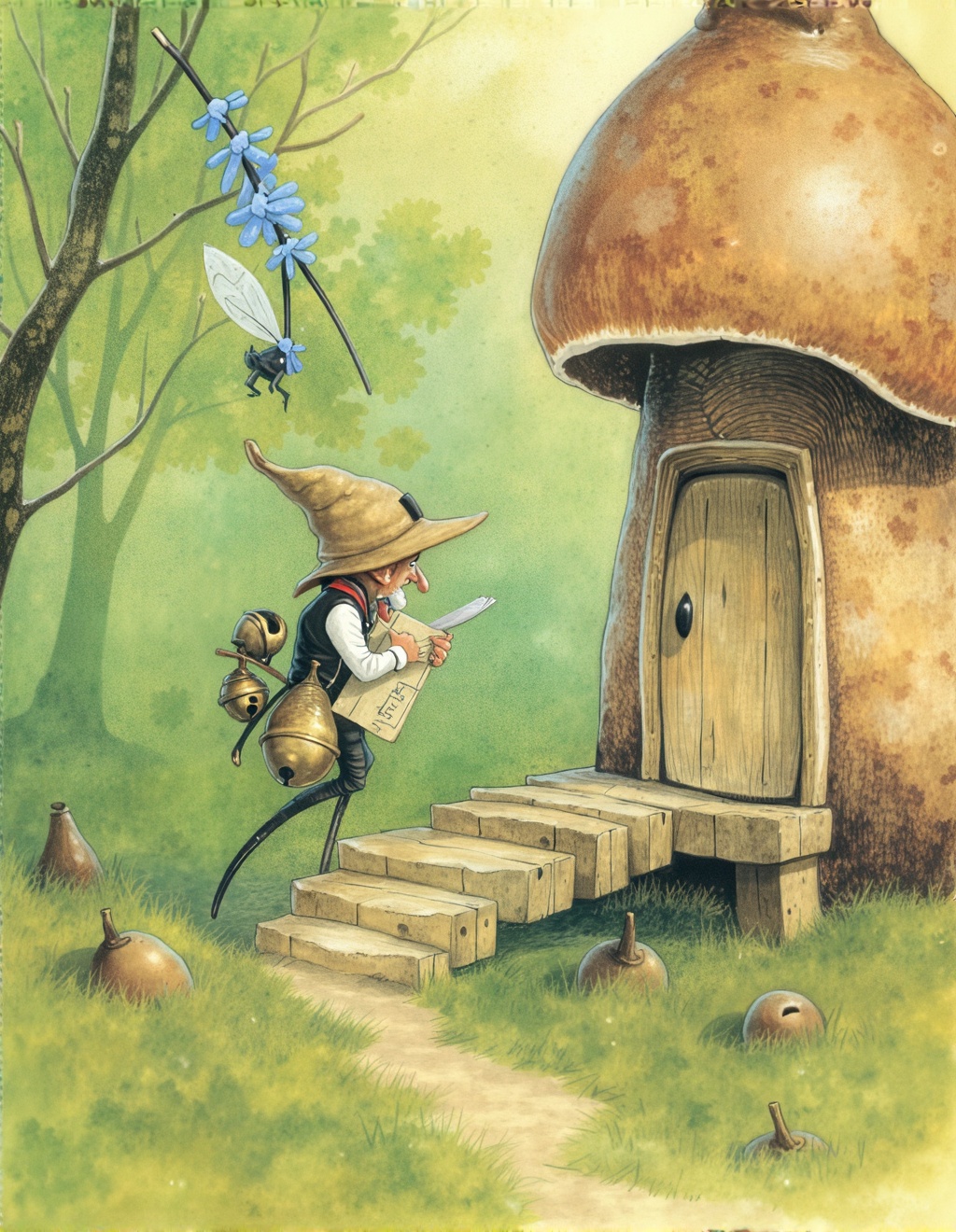 Jean-Baptiste Monge Style,  Pastel watercolor,  with Vivid elements on Tensor.Art