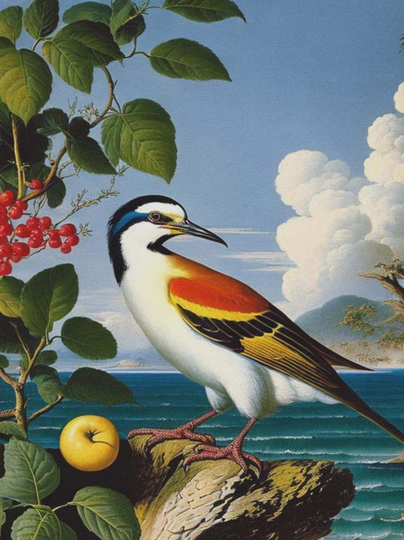 John James Audubon illustration,  art by Audubon on Tensor.Art